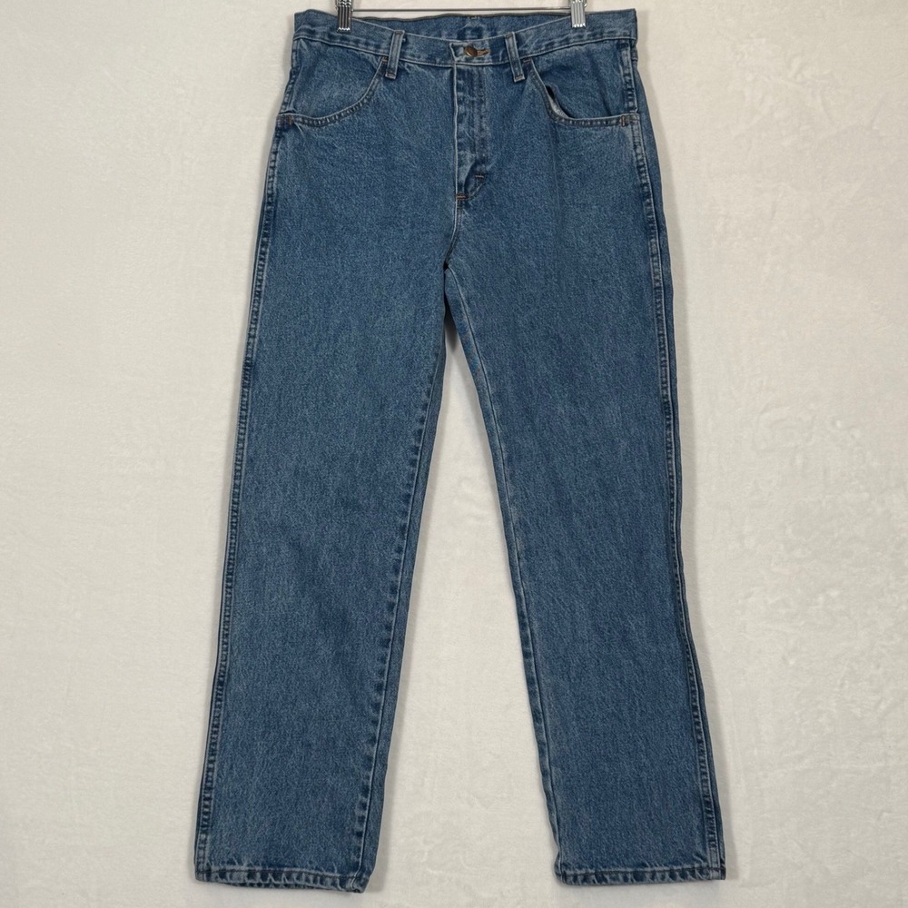 Rustler Blue Regular Fit Denim Jeans 33x30